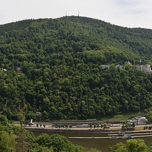 The Philosophers’ Walk & Königstuhl, Heidelberg
