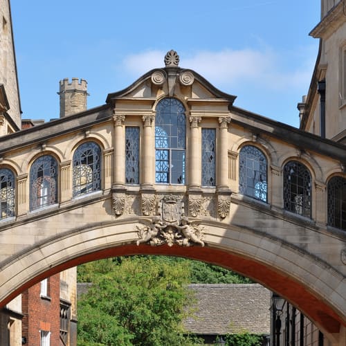The Bridge of Sighs, Oxford