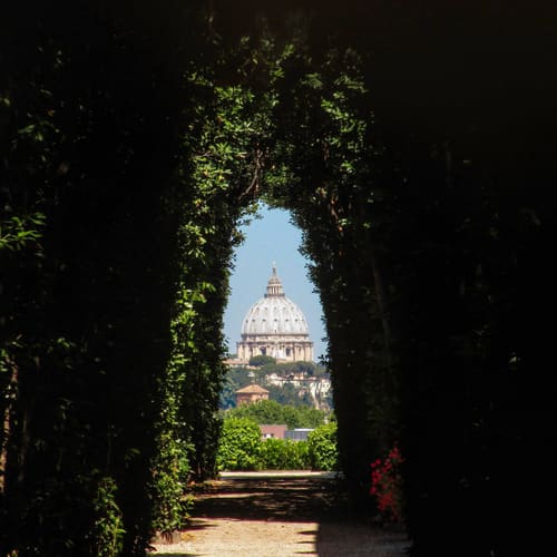 The Aventine Keyhole, Rome